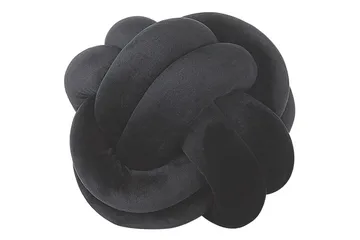 Pyntepuder Malni Sort, 20x20x20 cm