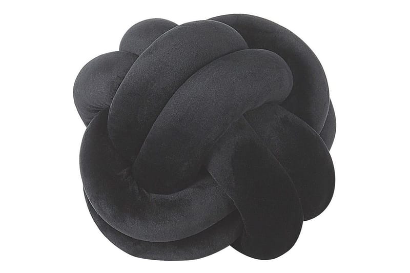 Pyntepuder Malni Sort, 20x20x20 cm - Sort, 20x20x20 cm - Tekstiler - Pude & plaid - Pyntepuder & pudebetræk