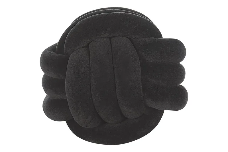 Pyntepuder Malni Sort, 30x30x30 cm - Sort, 30x30x30 cm - Tekstiler - Pude & plaid - Pyntepuder & pudebetræk