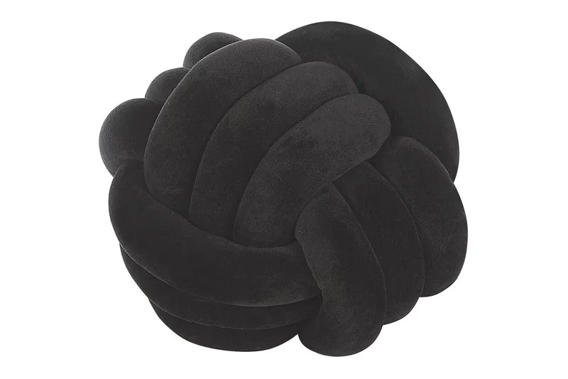 Pyntepuder Malni Sort, 30x30x30 cm - Sort, 30x30x30 cm - Tekstiler - Pude & plaid - Pyntepuder & pudebetræk