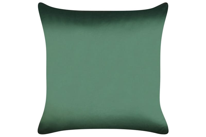 Pyntepuder Marshmallow sæt om 2 Grøn/Rød - Grøn/Rød - Tekstiler - Pude & plaid - Udendørs puder