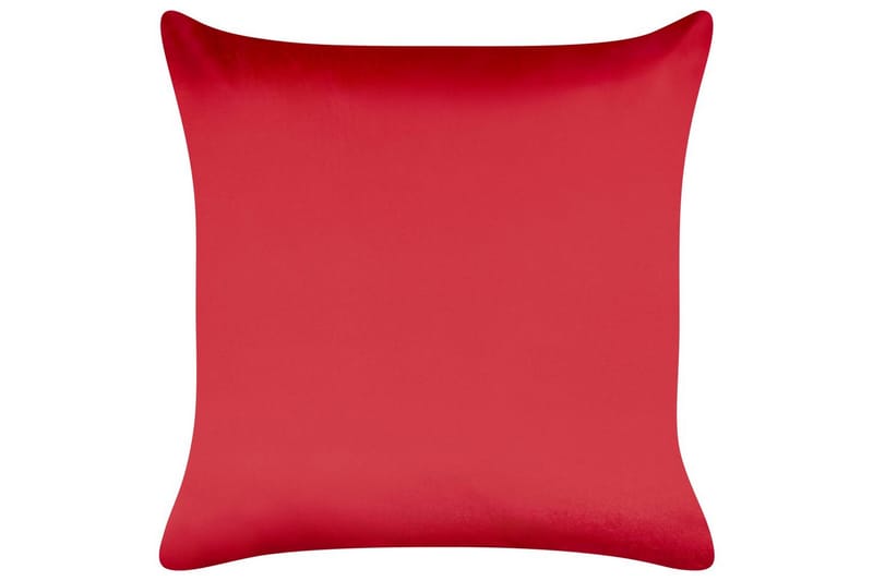 Pyntepuder Marshmallow sæt om 2 Rød/Grøn - Rød/Grøn - Tekstiler - Pude & plaid - Udendørs puder