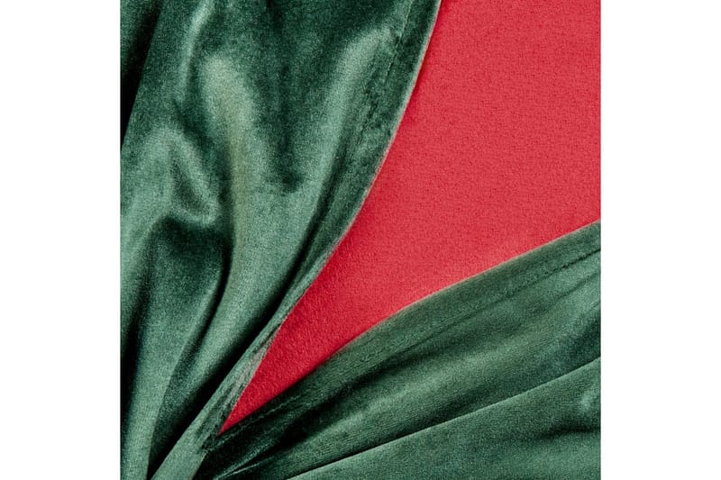 Pyntepuder Marshmallow sæt om 2 Rød/Grøn - Rød/Grøn - Tekstiler - Pude & plaid - Udendørs puder