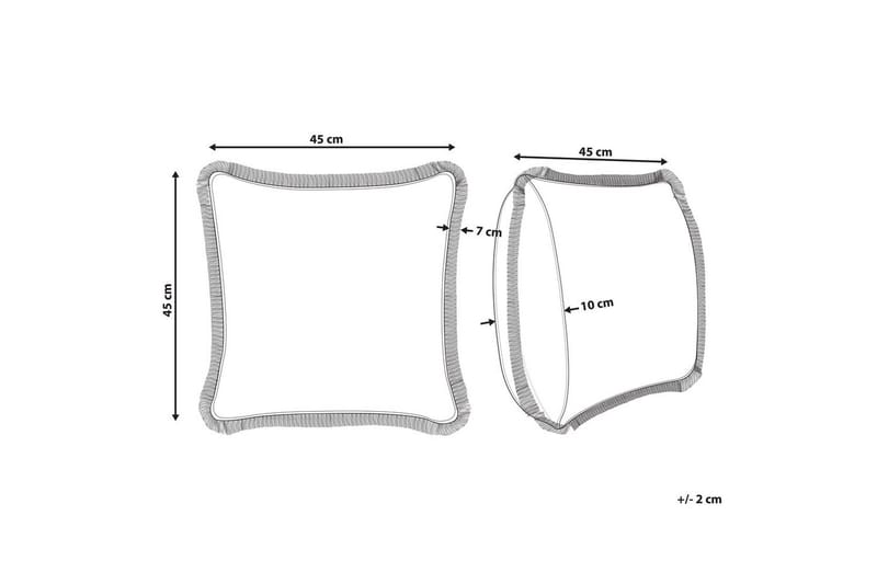 Pyntepuder Mitella - Tekstiler - Pude & plaid - Udendørs puder