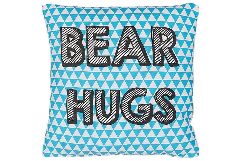 Pyntepuder Radzkot Blå/hvid/sort - Blå/hvid/sort - Tekstiler - Pude & plaid - Pyntepuder & pudebetræk