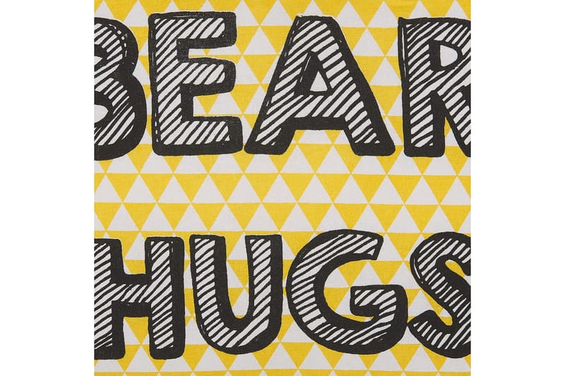 Pyntepuder Radzkot Gul/Hvid/Sort - Gul/Hvid/Sort - Tekstiler - Pude & plaid - Pyntepuder & pudebetræk