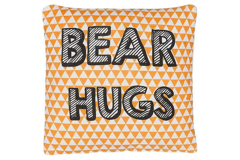 Pyntepuder Radzkot Orange/Hvid/Sort, Orange/Hvid/Sort