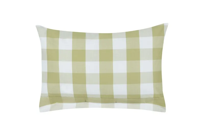 Pyntepuder Tamnine Grøn/Hvid, Rektangulær - Grøn/Hvid, Rektangulær - Tekstiler - Pude & plaid - Udendørs puder