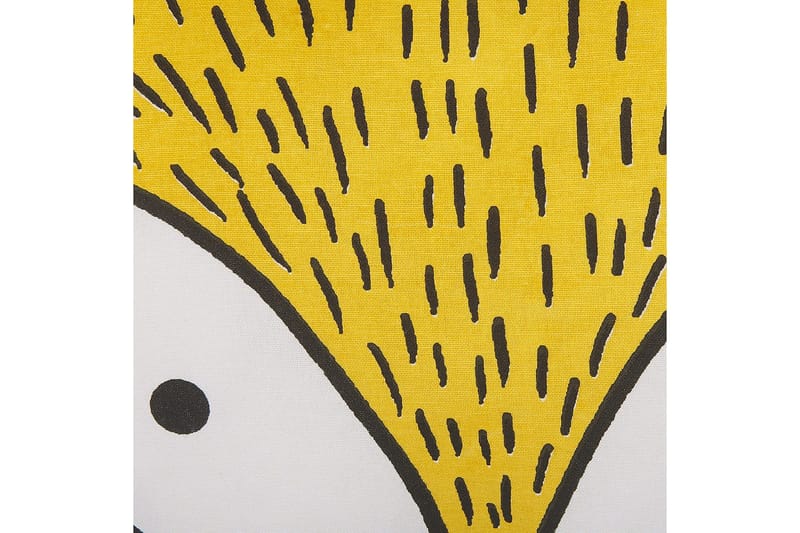 Pyntepuder Vadodara sæt af 2 Gul/Hvid/Sort - Gul/Hvid/Sort - Tekstiler - Børnetekstiler - Sengetøj til børn - Børnepuder