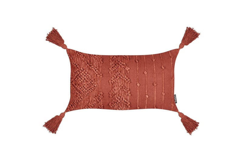 Pyntepuder Valvaria sæt af 2 Rød - Rød - Tekstiler - Pude & plaid - Pyntepuder & pudebetræk