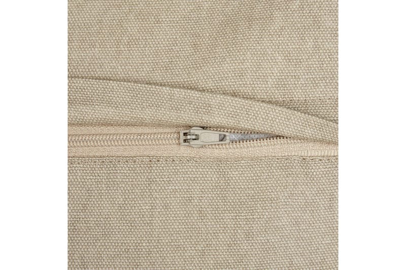 Pyntepuder Velleia sæt af 2 Beige/hvid - Beige/hvid - Tekstiler - Pude & plaid - Pyntepuder & pudebetræk