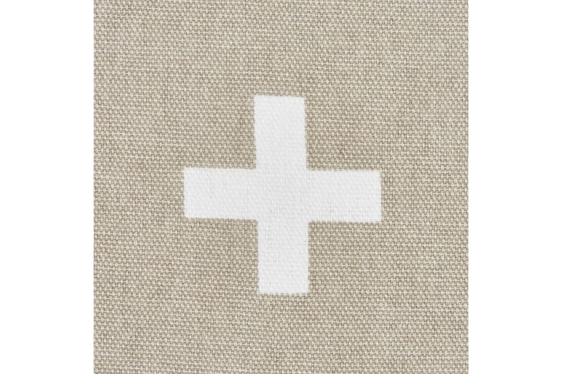 Pyntepuder Velleia sæt af 2 Beige/hvid - Beige/hvid - Havemøbler - Hynder - Øvrige hynder