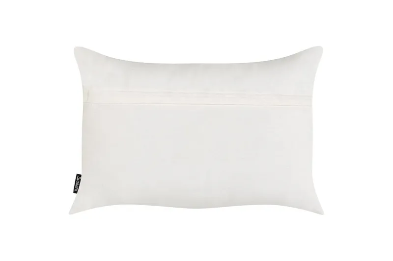 Pyntepuder Velleia sæt af 2 Hvid/Rød - Hvid/Rød - Tekstiler - Pude & plaid - Pyntepuder & pudebetræk