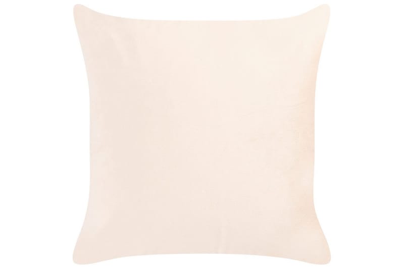 Pyntepuder Yarrow sæt af 2 Beige/Sølv - Beige/Sølv - Havemøbler - Hynder - Øvrige hynder