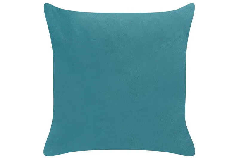 Pyntepuder Yarrow sæt af 2 Blå/Sølv - Blå/Sølv - Tekstiler - Pude & plaid - Udendørs puder