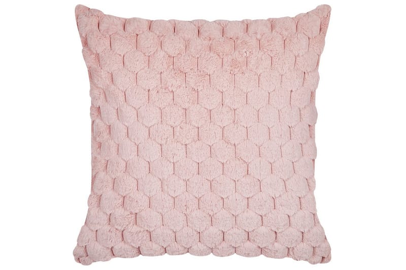 Pyntepuder Purslane sæt med 2 Rosa - Rosa - Havemøbler - Hynder - Hynder til bænk & havesofa