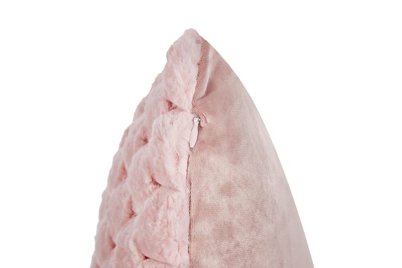 Pyntepuder Purslane sæt med 2 Rosa - Rosa - Havemøbler - Hynder - Hynder til bænk & havesofa