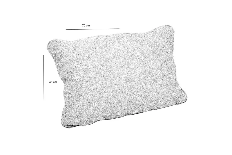 Ryghynde Fritab Barbie WR til lænestol og sofa - Beige Rustic - Havemøbler - Hynder - Øvrige hynder