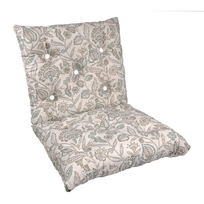 Sæde- og rygpude udendørs Flock Lav, Beige