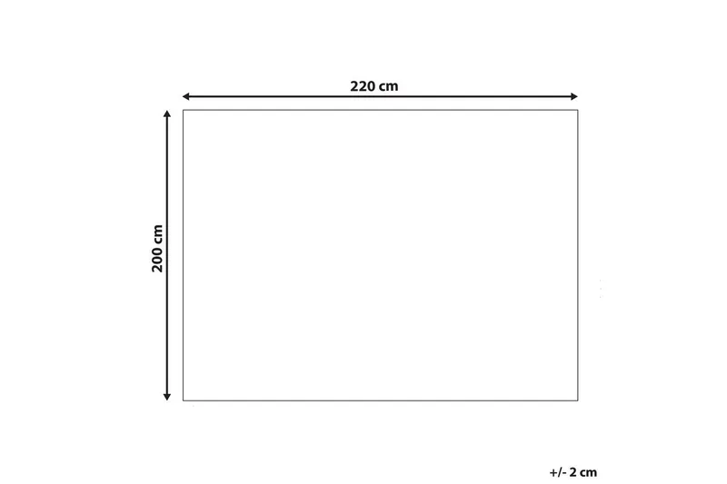 Sengetæppe Chagyl Lys beige, 200x220 cm - Lys beige, 200x220 cm - Tekstiler - Sengetøj - Sengetæppe - Sengetæppe enkeltseng