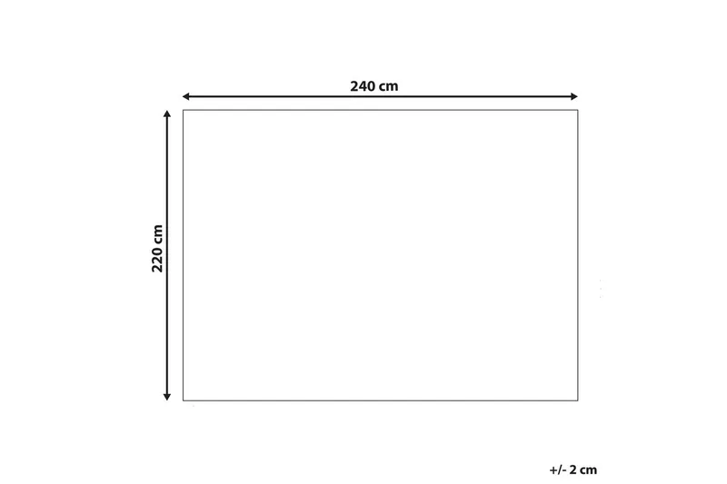 Sengetæppe Chagyl Lys beige, 220x240 cm - Lys beige, 220x240 cm - Tekstiler - Sengetøj - Sengetæppe - Sengetæppe enkeltseng