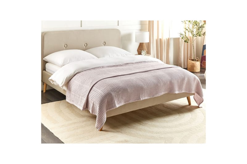 Sengetæppe Chagyl Rosa, 220x240 cm - Rosa, 220x240 cm - Havemøbler - Hynder - Hynder til bænk & havesofa