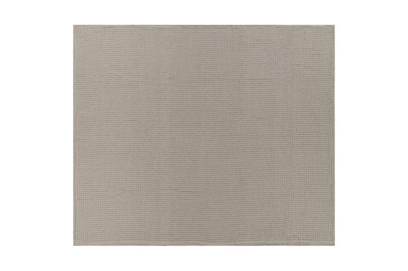 Sengetæppe Chagyl Taupe, 220x240 cm - Taupe, 220x240 cm - Havemøbler - Hynder - Hynder til bænk & havesofa