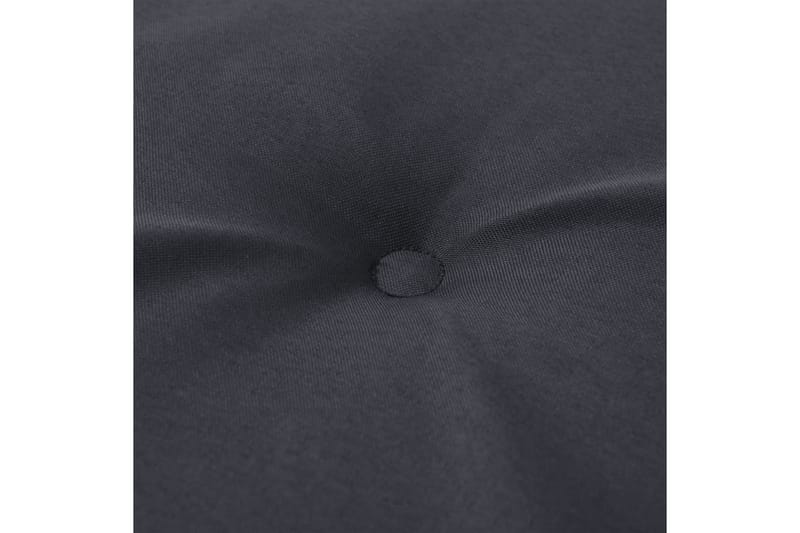 Hynde Til Havestol 4 Stk. Antracitgrå 120X50X3 Cm - Grå - Havemøbler - Hynder - Siddehynder