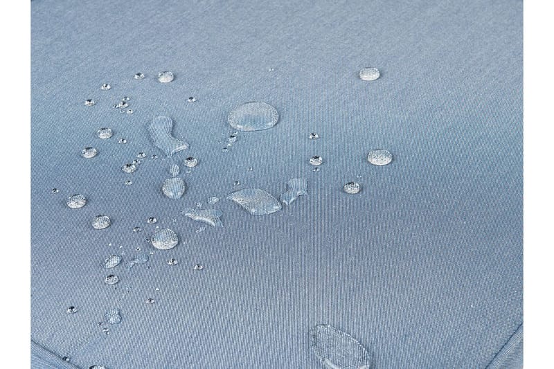 Hynde til havestol 8 stk blå SASSARI - Blå - Havemøbler - Hynder - Siddehynder