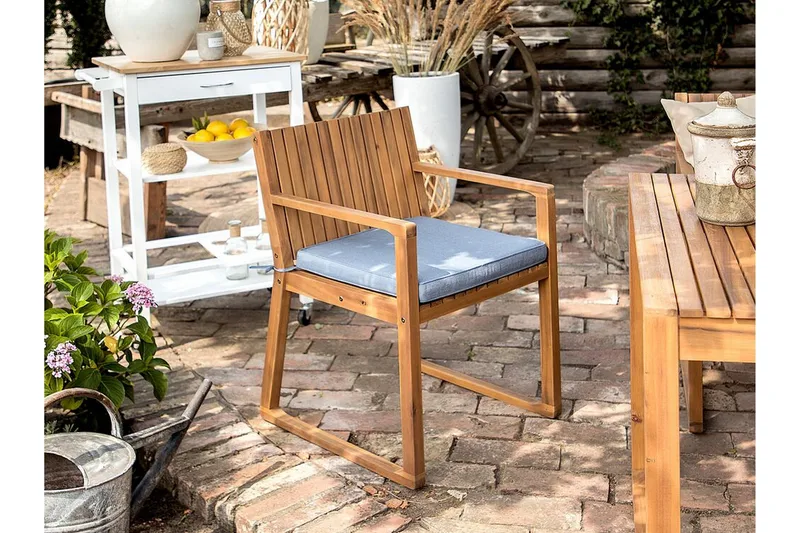 Hynde til havestol 8 stk blå SASSARI, Blå