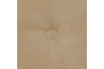 Hynder Til Havestol 2 Stk. 100x50x3 cm Beige - Beige - Havemøbler - Hynder - Siddehynder