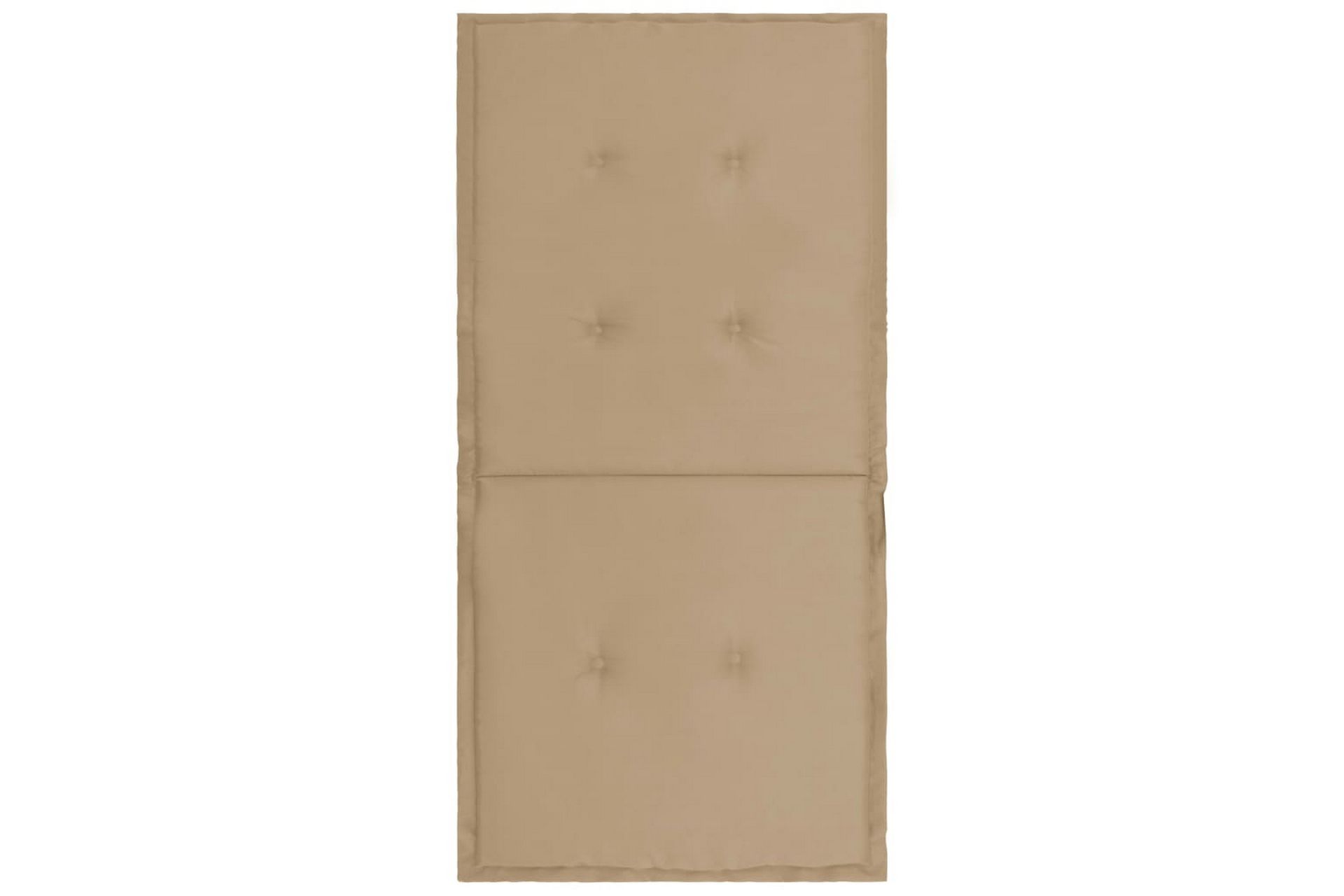 Hynder Til Havestol 2 Stk. 100x50x3 cm Beige - Beige - Havemøbler - Hynder - Siddehynder