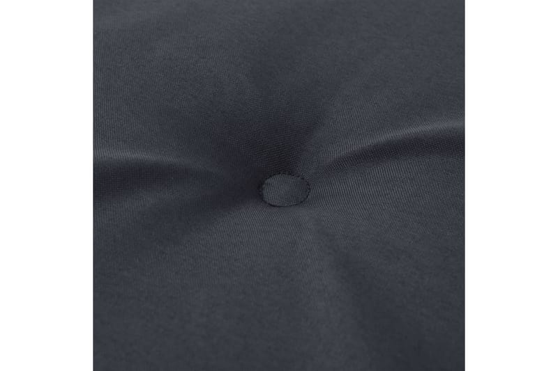 Hynder Til Havestol 2 Stk. Antracitgrå 120X50X3 Cm - Grå - Havemøbler - Hynder - Siddehynder