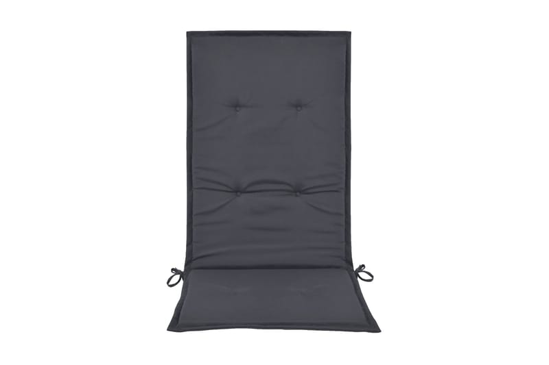 Hynder Til Havestol 2 Stk. Antracitgrå 120X50X3 Cm - Grå - Havemøbler - Hynder - Siddehynder