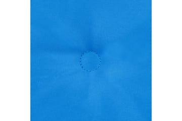 Hynder Til Havestol 4 stk. 100x50x3 cm Blå - Blå - Havemøbler - Hynder - Siddehynder