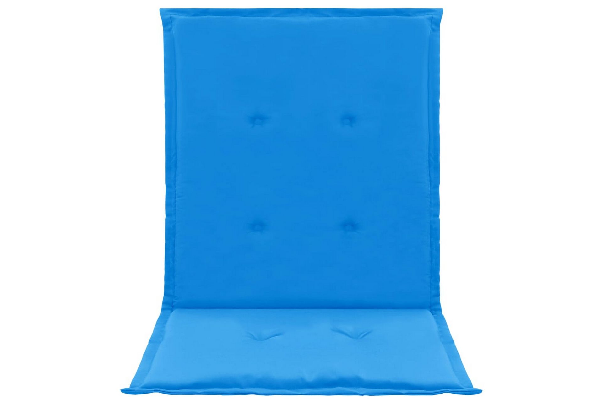 Hynder Til Havestol 4 stk. 100x50x3 cm Blå - Blå - Havemøbler - Hynder - Siddehynder