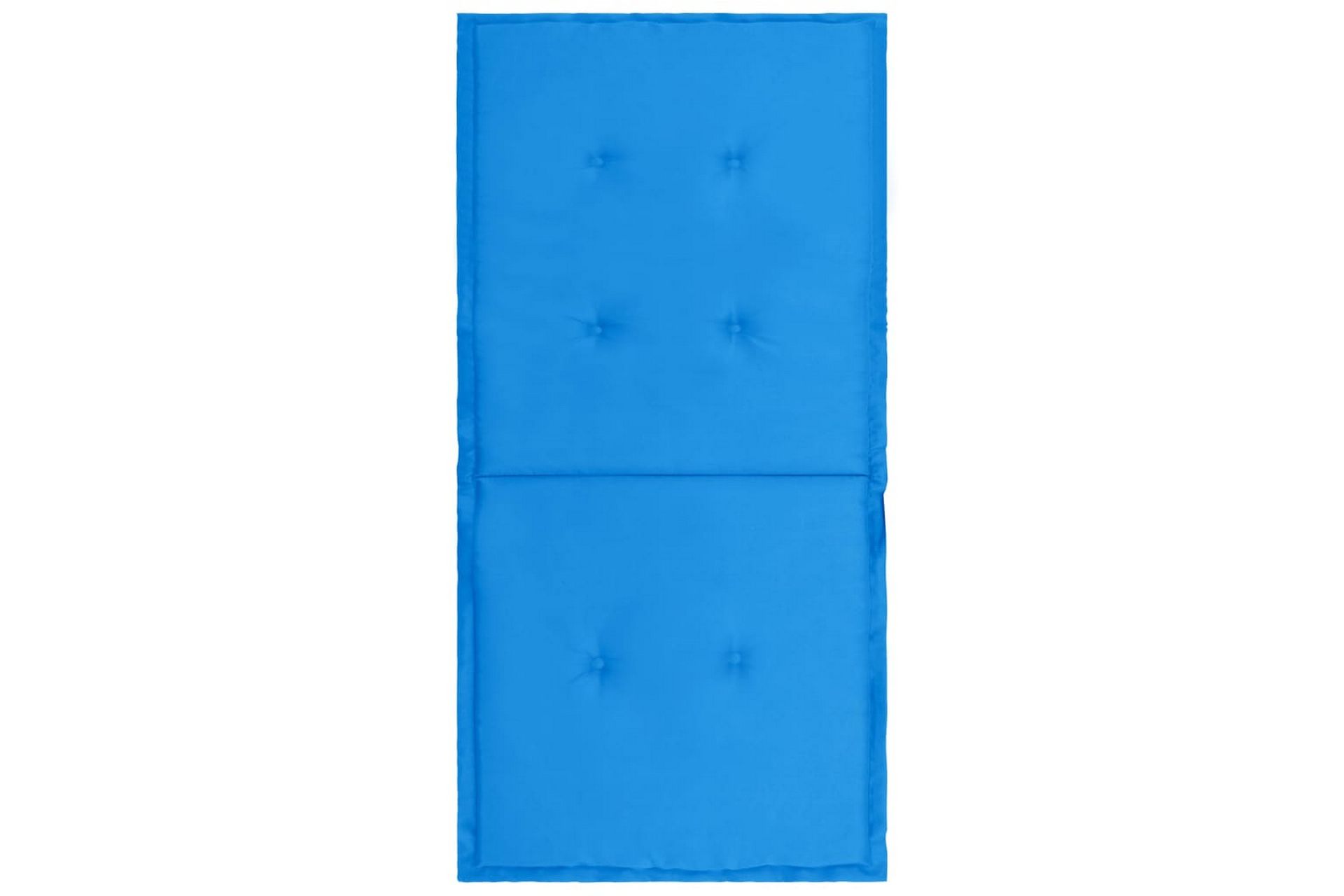 Hynder Til Havestol 4 stk. 100x50x3 cm Blå - Blå - Havemøbler - Hynder - Siddehynder