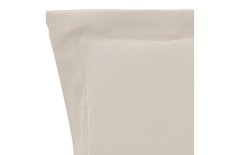 Hynder Til Havestol 4 stk. 100x50x3 cm Cremefarvet - Creme - Siddehynder