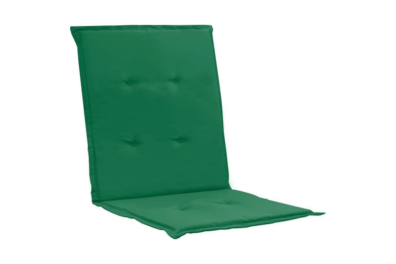 Hynder Til Havestol 4 stk. 100x50x3 cm Grøn - Grøn - Havemøbler - Hynder - Siddehynder