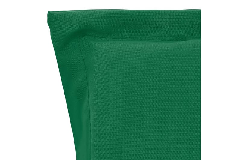 Hynder Til Havestol 4 stk. 100x50x3 cm Grøn - Grøn - Havemøbler - Hynder - Siddehynder