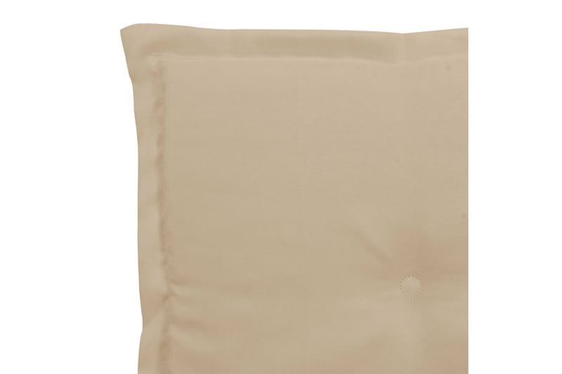 Hynder Til Havestol 4 stk. 40x40x3 cm Beige - Beige - Havemøbler - Hynder - Siddehynder