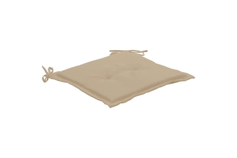 Hynder Til Havestol 4 stk. 40x40x3 cm Beige - Beige - Havemøbler - Hynder - Siddehynder