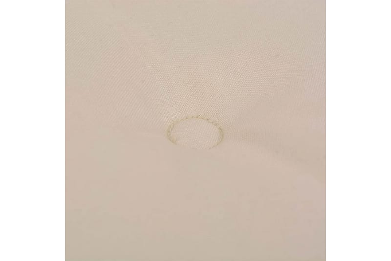Hynder Til Havestol 4 Stk. Cremefarvet 120 X 50 X 3 Cm - Creme - Havemøbler - Hynder - Siddehynder