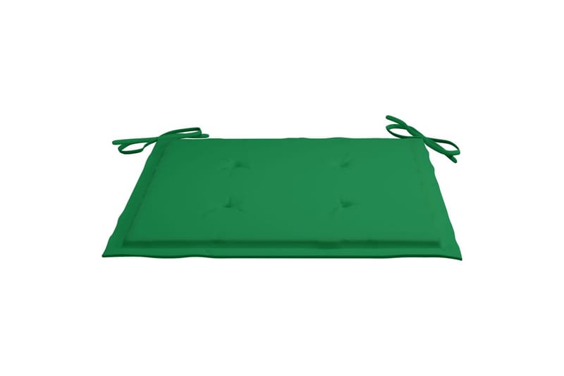 hynder til havestol 6 stk. 50x50x4 cm stof gr�øn - Grøn - Havemøbler - Hynder - Siddehynder