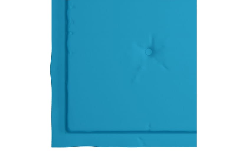 hynder til havestol 6 stk. 50x50x4 cm stof kongeblå - Blå - Siddehynder