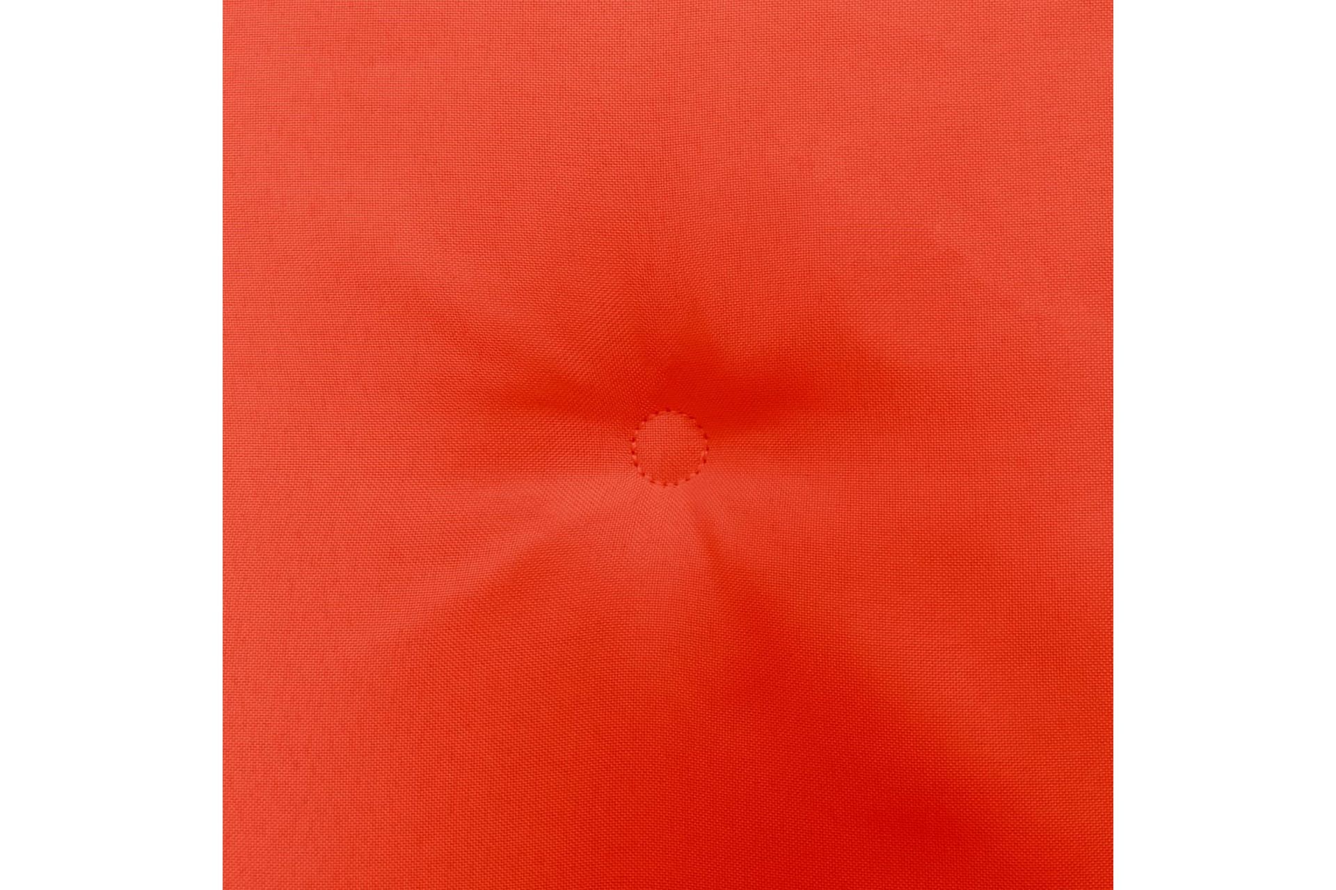 hynder til havestole 2 stk. 50 x 50 x 3 cm rød - Rød - Havemøbler - Hynder - Siddehynder