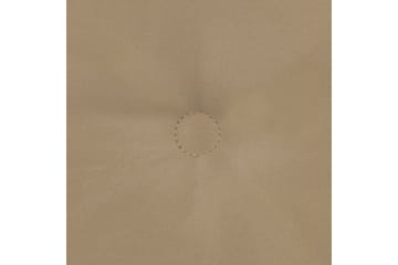 hynder til havestole 4 stk. 120 x 50 x 3 cm beige - Beige - Havemøbler - Hynder - Siddehynder