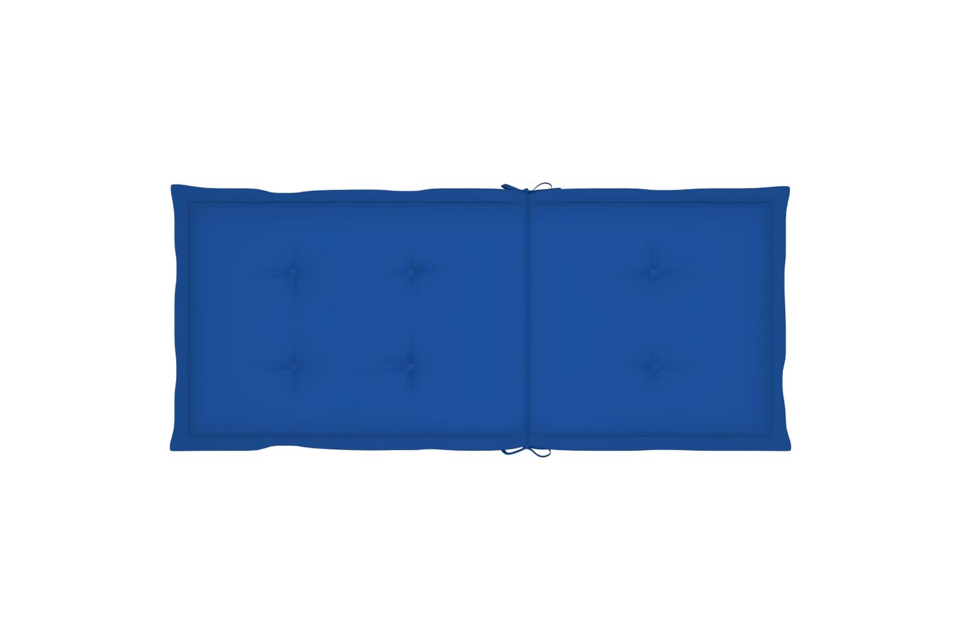 hynder til havestole 4 stk. 120x50x4 cm kongeblå - Blå - Havemøbler - Hynder - Siddehynder
