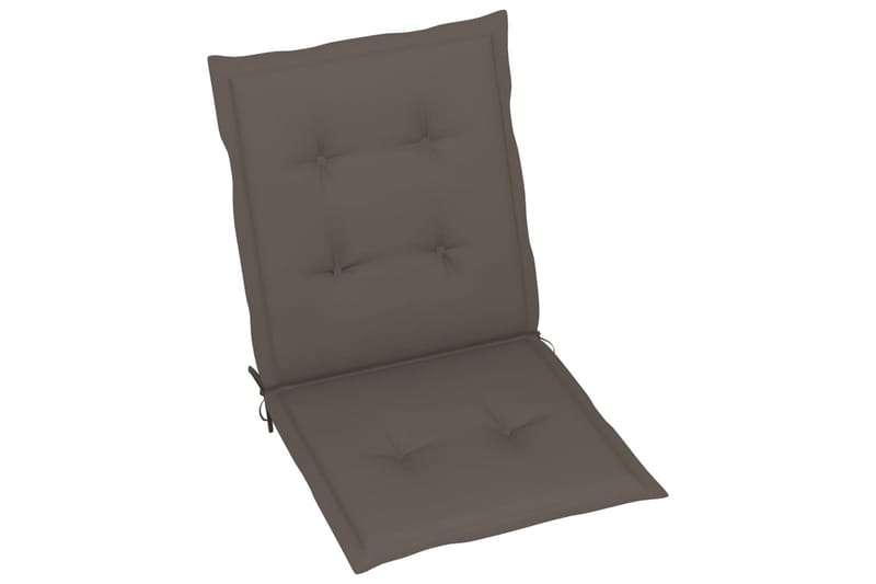 Hynder Til Havestole 6 Stk. 100x50x4 cm Gråbrun - Gråbrun - Havemøbler - Hynder - Siddehynder