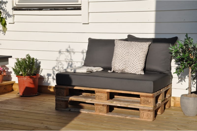 Royal Skammele Hynde 120x80 cm Vandafvisende Sort - Fritab - Havemøbler - Hynder - Siddehynder